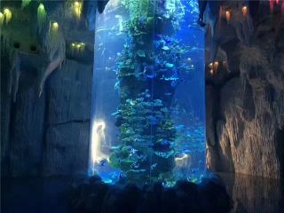 үлкен аквариум үшін мөлдір акрил панельдері, балық танкілері